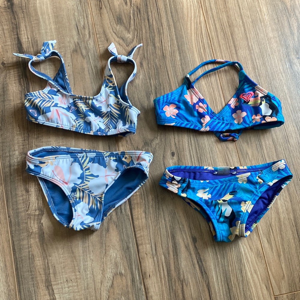 Two Roxy bikinis
